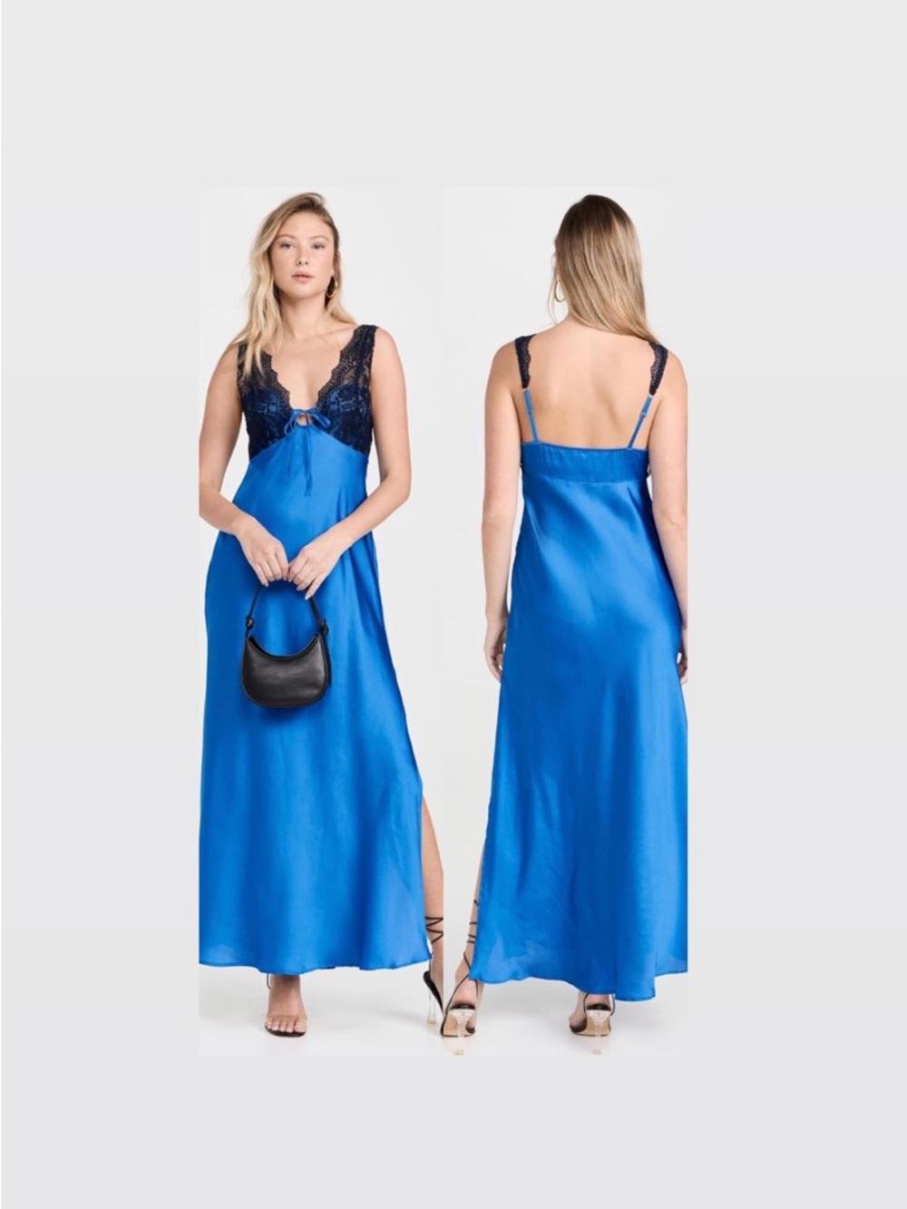Free People intimately country side maxi slip dress